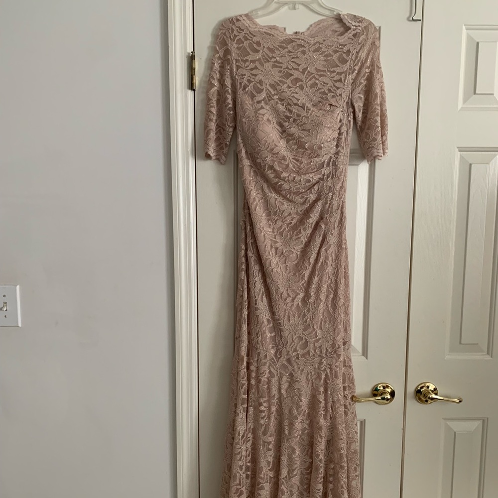 Nightway evening gown. Worn once for 2 hours. No alterations made